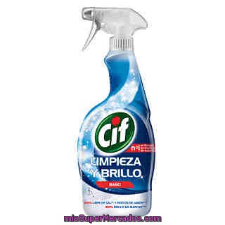 Cif Limpieza Y Brillo Limpiador De Baño Pistola 750 Ml