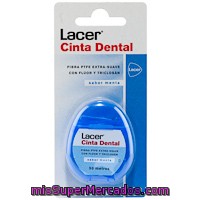 Cinta Dental De Menta Lacer, Pack 50 M