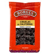 Ciruelas Sin Hueso Tiernas Y Jugosas Borges 250 G.