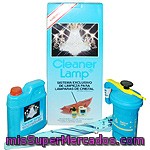 Cleaner Lamp Limpiador De Lámparas De Cristal En Pulverizador Envase 1 L + Recambio 2 L + Paraguas Especial Limpialámparas
