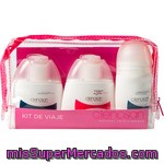 Clenosan Travel Kit Leche Corporal+gel De Baño +desodorante Roll On 1 Unidad