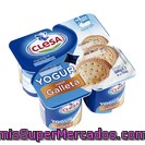 Clesa Yogur Sabor Galleta Pack 4 Unidades 125 Gr