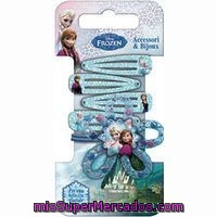 Clips Y Coleteros Flor Frozen, Pack 1 Unid.