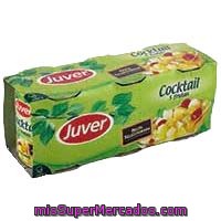 Cocktail De Frutas Juver, Pack 3x225 G