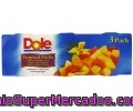 Cocktail De Frutas Tropicales En Almíbar Dole Pack 3 Unidades De 139 Gramos