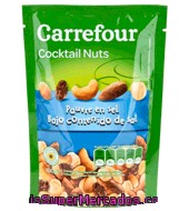 Cocktail Frutos Secos Bajo En Sal Carrefour 100 G.