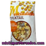 Cocktail Mezcla (maiz,cacahuetes Mondados,pasas,garbanzos Y Bolitas Snack) ***tamaño Ahorro***, Hacendado, Paquete 600 G