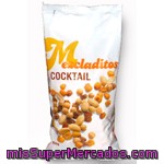 Cocktail Mezcladitos (maiz,cacahuetes Mondados,pasas,garbanzos Y Bolitas Snack), Hacendado, Paquete 300 G