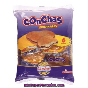 Codan Conchas De Chocolate Caja 330 Gr
