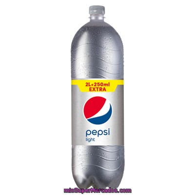 Cola Light, Pepsi, Botella 2250 Cc