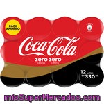 Cola Zero (calorias) Zero (cafeina), Coca-cola, Lata Pack 12 X 330 Cc - 3960 Cc