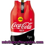 Cola Zero ***pack Ahorro***, Coca-cola, Botella Pack 4 X 500 Cc - 2 L