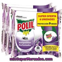 Colgador Antipolillas Lavanda Polil, Pack 4 Unid.