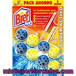 Colgador De Wc Limón Con Poder Activo Bref 2 Unidades