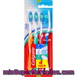 Colgate Cepillo Dental Triple Accion Blister 4 Unidades