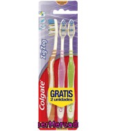 Colgate Cepillo Dental Zig Zap Blister 1 + 2 Gratis