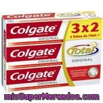 Colgate Dentífrico Total 3x75ml