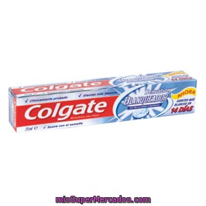 Colgate Pasta Dentrifica Blanqueante Tubo 75ml