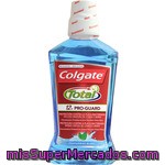 Colgate Total Enjuague Bucal Pro-guard Protección Contra La Placa Bacteriana Frasco 500 Ml