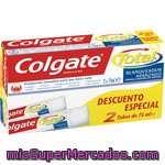 Colgate Total Pasta Dentífrica Blanqueadora Pack 2 Tubo 75 Ml