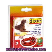 Collar Insectifugo Para Perro Rojo Dixie 1 Ud.