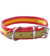 Collar Perros Bandera España 22-35cm /20mm T Xs Vitakraft 1 Ud