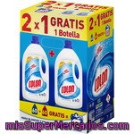 Colon Detergente Máquina Líquido Gel Activo Pack 2 Botella 60 Dosis