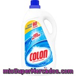 Colon Detergente Máquina Líquido Gel Activo Para Ropa Blanca Y De Color Botella 90 Dosis