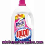 Colon Detergente Máquina Líquido Gel Con Agentes Vanish Ultra Quitamanchas Botella 62 Dosis