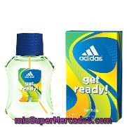 Colonia Get Ready Masculina Spray Adidas 50 Ml.