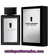 Colonia Hombre Secret Antonio Banderas Vaporizador 100 Mililitros