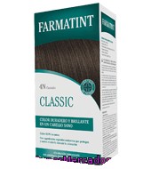 Coloración En Crema Permanente 4-n Castaño Farmatint 155 Mililitros