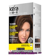 Coloración Express Nº 6 Castaño Muy Claro - Kera Science Les Cosmetiques 1 Ud.