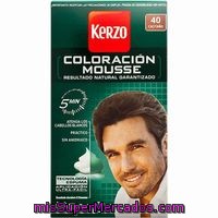 Coloración Mousse 40 Castaño Kerzo 1 Ud.