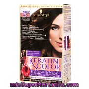 Coloración Permanente Nº 4.6 Castaño Chocolate Keratin Color 1 Ud.