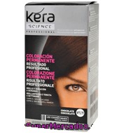 Coloración Permanente Nº 5.79 Chocolate - Kera Science Les Cosmetiques 1 Ud.