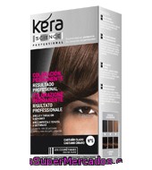 Coloración Permanente Nº 5 Castaño Claro - Kera Science Les Cosmetiques 1 Ud. .