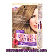 Coloración Permanente Nº 8.65 Rubio Claro ámbar Keratin Color 1 Ud.