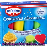Colorantes
            Dr.oetker Alim.4 Colores 4 Uni