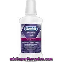 Colutorio 3dw Luxe Brillo Oral-b, Botella 500 Ml