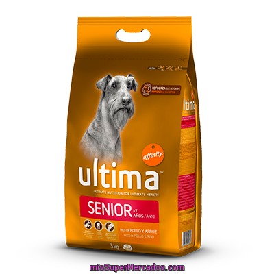 Com.perros Ultima Dog Senior 3000 Grs