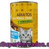 Comida Gato Adultos  Bocaditos Salsa Pollo Pavo Y Verduras, Lucy, Bote 400 G