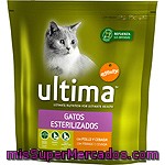 Comida Gato Croqueta Pollo Cebada ( Gatos Esterilizados ) Ultima, Affinity, Paquete 800 G