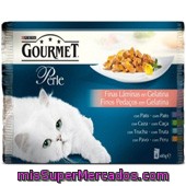 Comida Gato
            Perle Buey 3+1 340 Grs