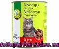 Comida Húmeda Para Gato De Albóndigas Con Buey P. Económico Alcampo Lata 820 Gramos