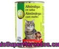 Comida Húmeda Para Gato De Albóndigas Con Buey Producto Económico Alcampo Lata 410 Gramos