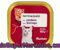 Comida Húmeda Para Gato. Delicias Cordero Auchan Tarrina 100 Gramos