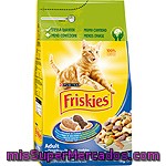 Comida Para Gatos Adulto Con Bacalao Y Trucha Friskies 4 Kg.