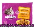 Comida Para Gatos, Ave A La Plancha (trocitos En Gelatina) Whiskas 340 Gramos