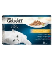 Comida Para Gatos Con Pato Gourmet Pack 4x85 Gr.